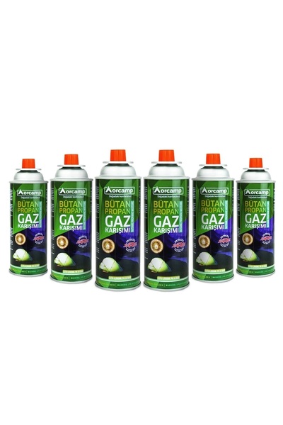 Orcamp 227 gr Gaz Kartuşu 6'lı Set Kts-227