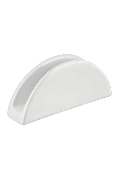 Homelux Suport pentru servetele, portelan, alb, 13 Cm, Kubiko/fala