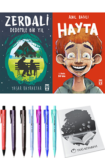 Timaş Yayınları Hayta ve Zerdali Dedemle Bir Yıl 2li Set + Hediyeli