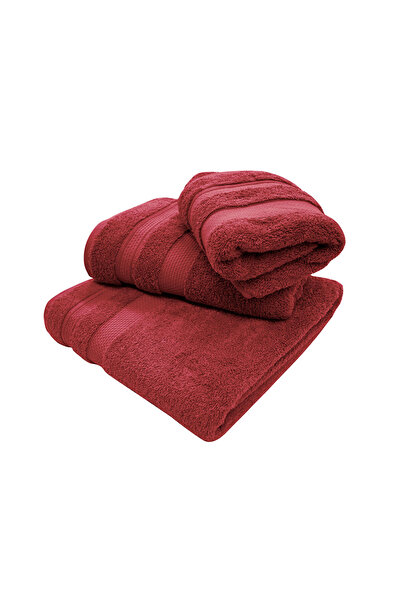 Homelux Home Cotton Towel, 570 G, 70x130 Cm, Bordeaux