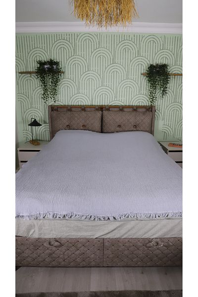 AQUATOLIA Muslin Double Bedspread - Pique - 200/220
