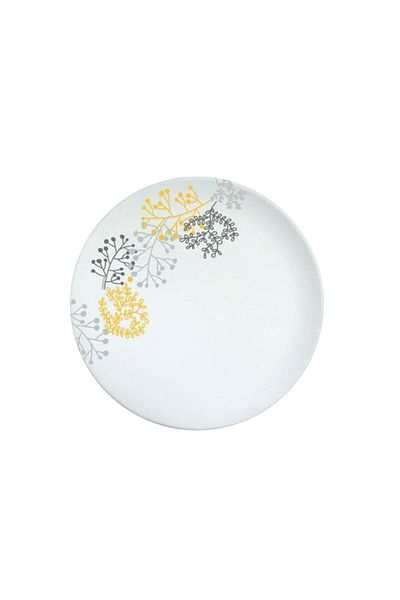 Homelux Farfurie din portelan, Desert, Galben, 19 Cm, Nordic