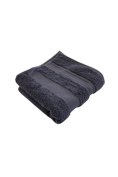 Homelux Home Cotton Towel, 570 G, 70x130 Cm, Anthracite