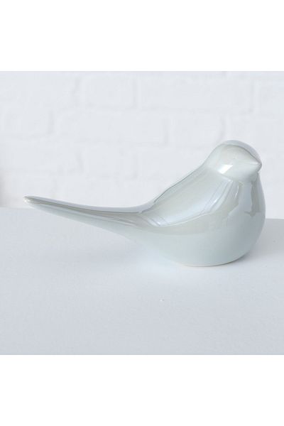 Homelux Decor pasăre, 16x7x7 cm, dolomit, verde deschis