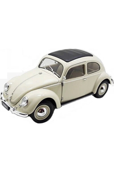 WELLY 1/18 1950 Volkswagen Classic Beetle Model Araba Die-cast
