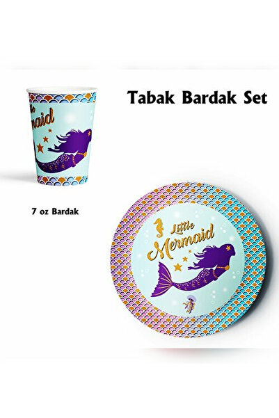 TREND SET DE 8 PIESE DIN CARTON, FARFURII, PAHARE, SIRENA