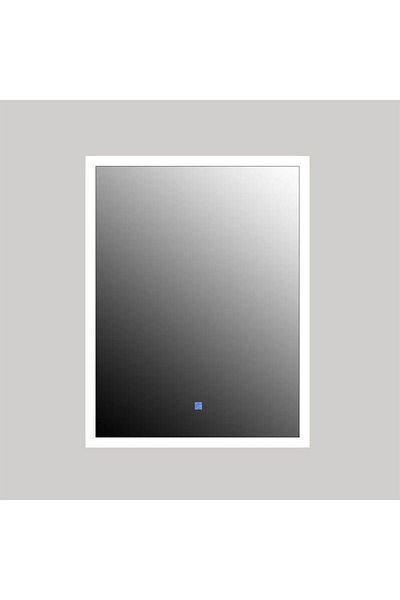 Homelux Oglinda de baie Anna, dreptunghiulara, 60x80 cm, iluminare cu LED, buton tactil