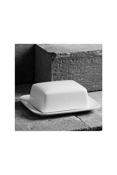 Homelux Untier, Porțelan, Cu Capac, 18cm, Kubiko/fala