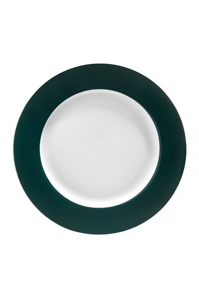 Homelux Farfurie din portelan, desert, verde/alb, 19 cm, Aura G
