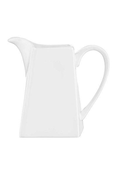 Homelux Cană pentru Servire Lapte, Porțelan, 230 Ml, Alb, Kubiko