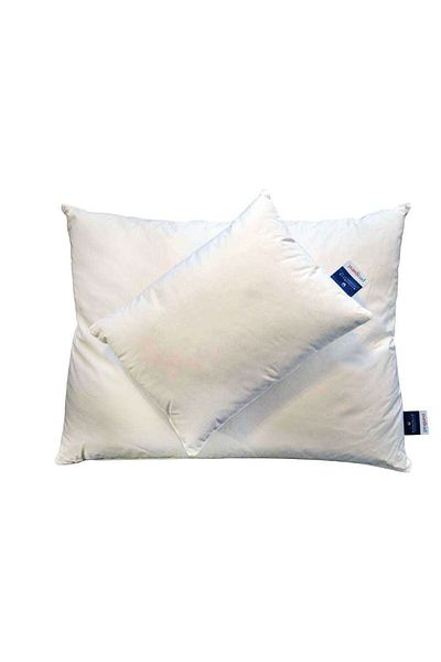 Homelux Perna diamant 50x70 cm, material 100% bumbac, umplutura 50% puf de gasca, 50% pene de gasca, alb