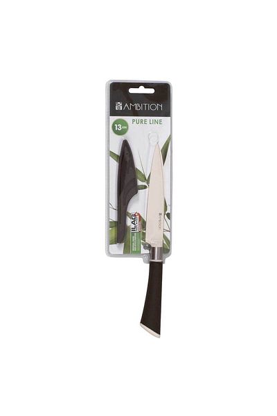 Homelux Cuțit utilitar, oțel, maro crem, 13 cm, linie pură