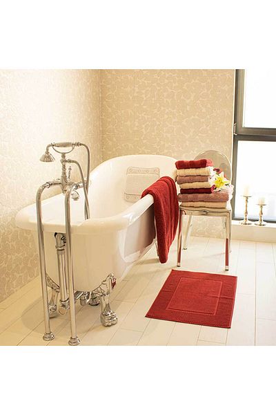 Homelux Bath Towel For Feet, Cotton, Home, 800 G, 50x70 Cm, Burgundy