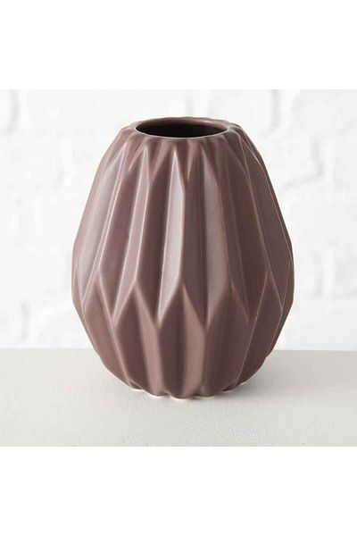 Homelux Vaze Decorative, 12x13 Cm, Ceramica, Mov