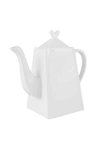 Homelux Cana cafea/ceai, portelan, 750 ml, alb, Kubiko
