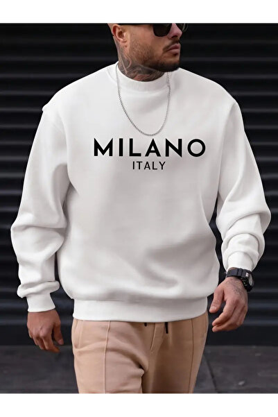YOHO SPORT Dukserica Milano sa printom, napravljena od mekog, gustog flisa i ...