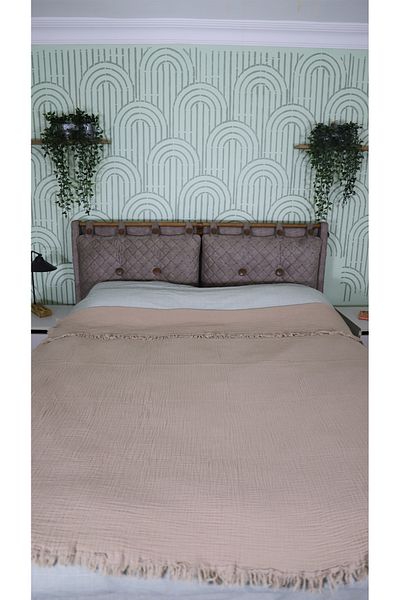 AQUATOLIA Muslin Double Bedspread - Pique - 200/220