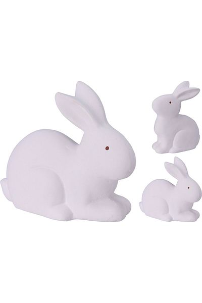 Homelux Decor Iepure, 11,5x6,4x16 Cm, Ceramica, Alb, Disponibil In 2 Variante