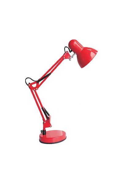 Homelux Kurt desk lamp, 1xe27, 40w, 12.5x14x60 cm, red