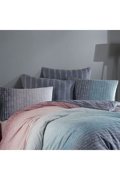 Homelux Bedding For 2 Persons At Home Grey, 100% Ranforce Cotton, Multicolor