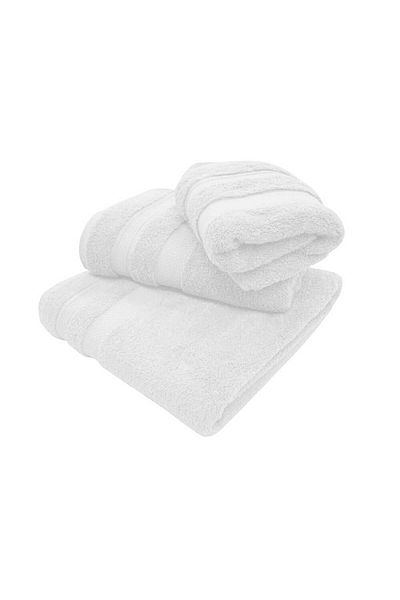 Homelux Home Cotton Towel, 570 G, 100x150 Cm, White
