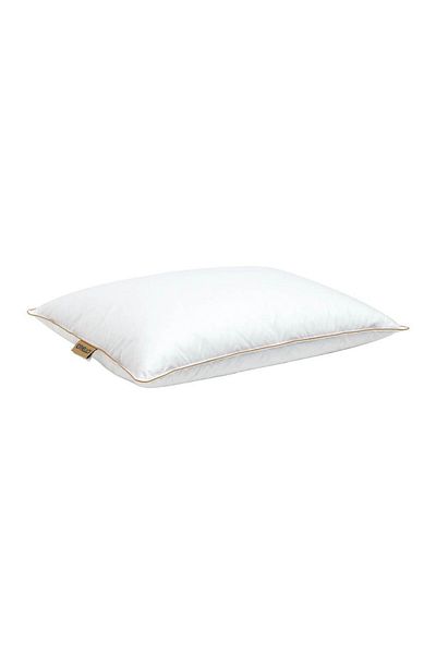 Homelux Perna puf 50x70 cm, material husa 100% bumbac, umplutura 30% puf, 70% pene de gasca, alb
