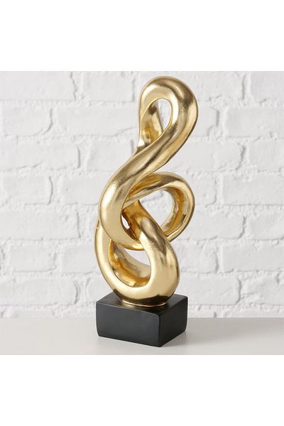 Homelux Decor gustare, 29,5 cm, polirășină, auriu