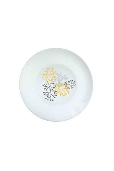 Homelux Farfurie din portelan, adanca, galbena, 20 cm, nordica