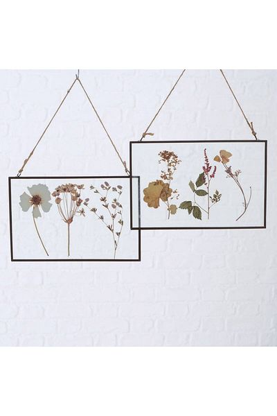 Homelux Decor de perete yasmina, 23x16 cm, metal, negru/maro, model 1