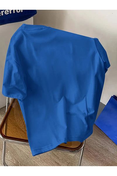 YOHO SPORT Βαμβακερό μπλουζάκι με στάμπα California Unisex Oversize - Κοντό μανίκι με λαιμόκοψη