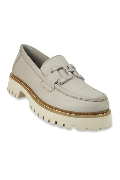 Mammamia D24YA-3165 K.Crema Γυναικεία παπούτσια casual από γνήσιο δέρμα