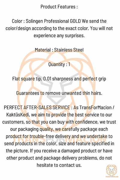 Transformacion Tweezers Stainless Steel Solingen Professional718477