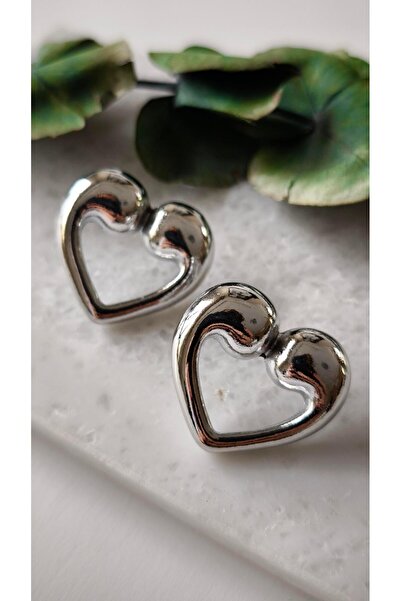 VOBEEYKU Big Brand Model Heart Earrings