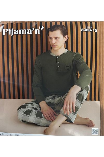 Pijaman Σετ ανδρικές πιτζάμες - Άνετο και κομψό σετ υπνοδωματίων