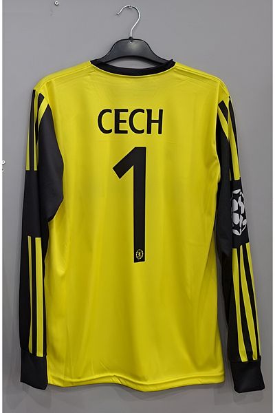Rang store Cech Long Sleeve Goalkeeper Jersey Jersey T-Shirt