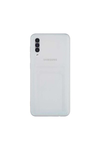 Mopal جراب سيليكون ياكي مقاوم للصدمات ومتوافق مع هاتف Samsung A50 مع فتحة إدخ...