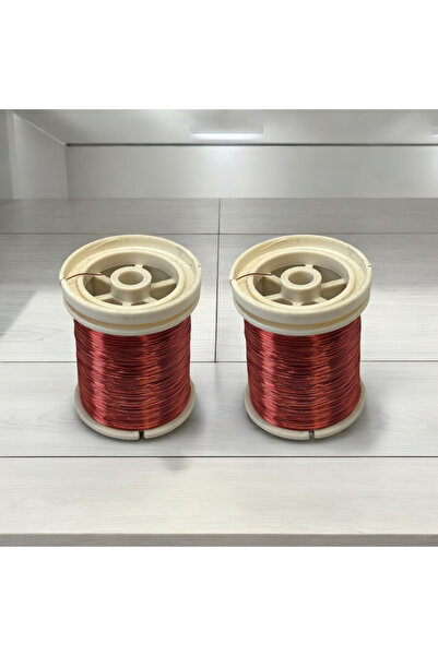 gürbüz filografi سلك تصوير بلون نحاسي أحمر - 0.30 مم، 60 جرام - 100 متر، 2 قط...