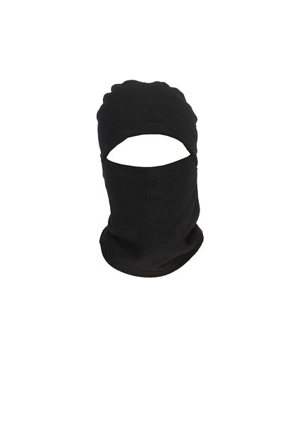 Eso Unisex Black Thermal Fleece Balaclava / Balaklava - Cold Proof - Wind Resistant