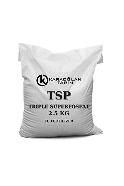 karaoğlan tarım Tsp Gübre Triple SüperFosfat Kompoze Taban Gübresi Katı Granüllü Gübre 25 Kg