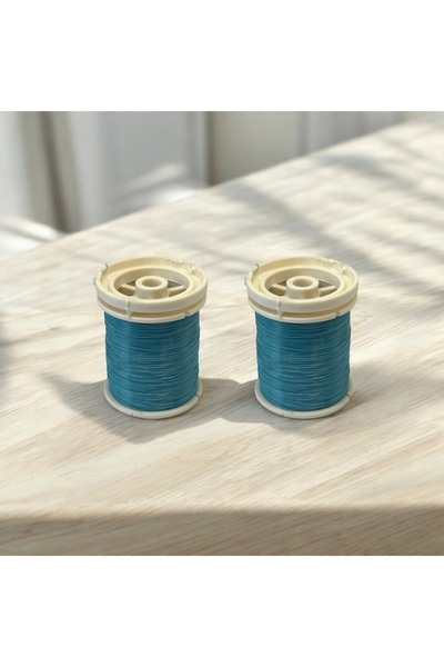 gürbüz filografi Matte Blue Color Filography Wire - 0.30mm, 60Gr-100Meter, 2 ...