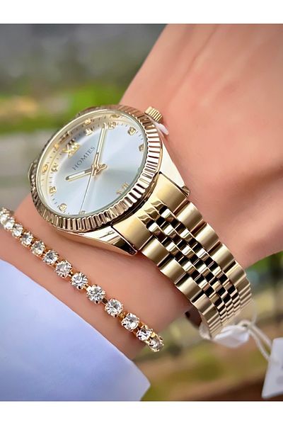 Homies Women's Wristwatch Steel Cord Waterproof
