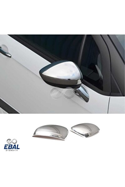 EBAL OTO AKSESUAR Citroen C4 Krom Ayna Kapağı 2010-2015 Uyumlu Paslanmaz Çelik