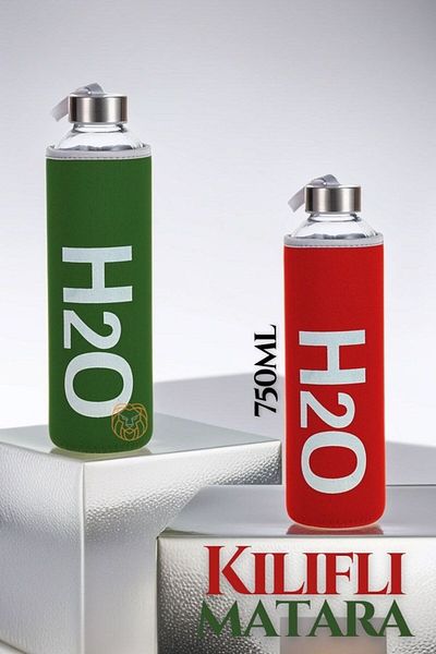 Takaz Global 750 ML Borosilicate Flask - Set of 2 Colors719165