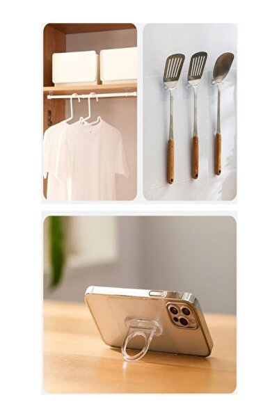 Özasya AVM 4 ADET Kendinden Yapışkanlı Çok Amaçlı Yuvarlak Halka