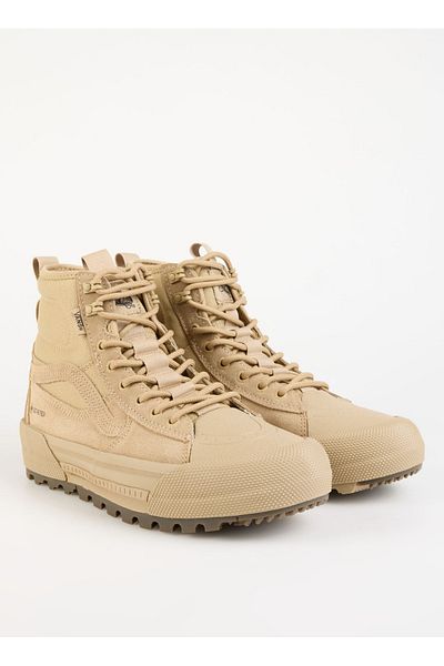 Vans Men's Suede Lifestyle Shoes - Brown, Vn000Cvs4Mg1-Mte, Sk8-Hi, Gore-Tex