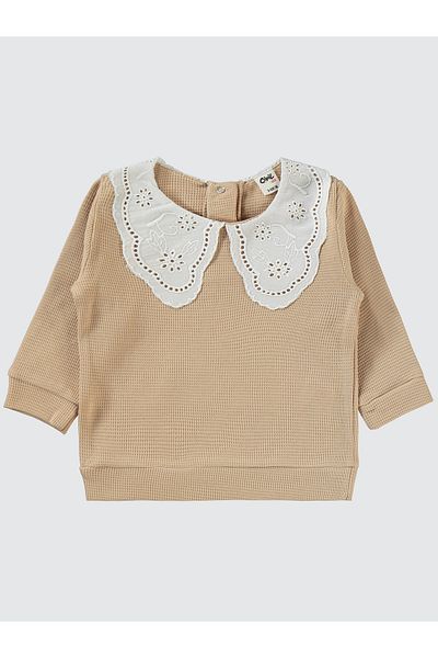Civil Baby 6-18 Months Baby Girl Beige Suit Set