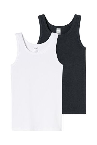 Schiesser Unterhemd 95/5 Multipacks Unterhemd Unterzieh-Shirt Ärmellos