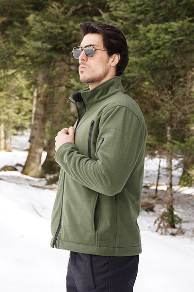 Fiyort Khaki Color Waterproof Outdoor Polar - Fy68
