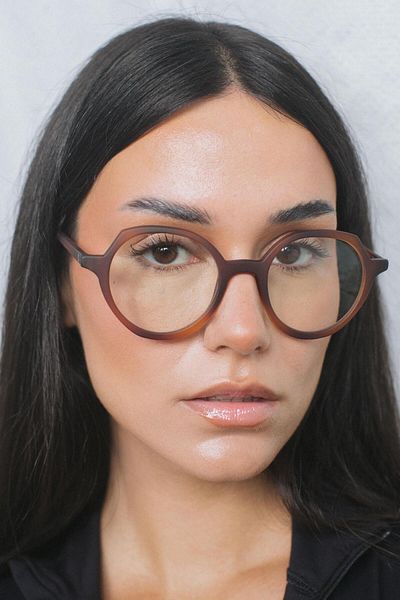 Bilge Karga Stork Matt Leopard Blue Light Protective Glasses