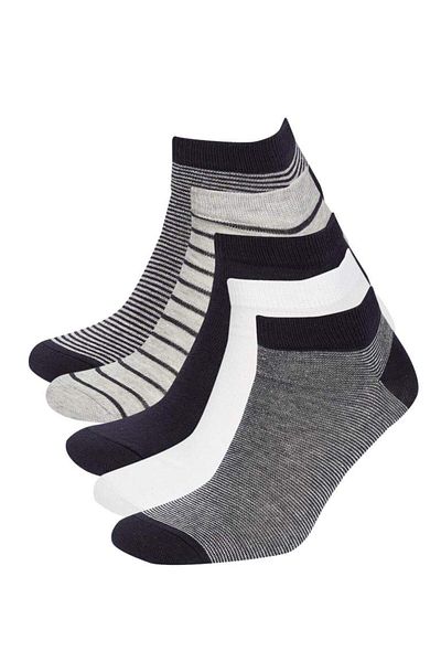 DeFacto New Season Men's 5-Piece Cotton Booties